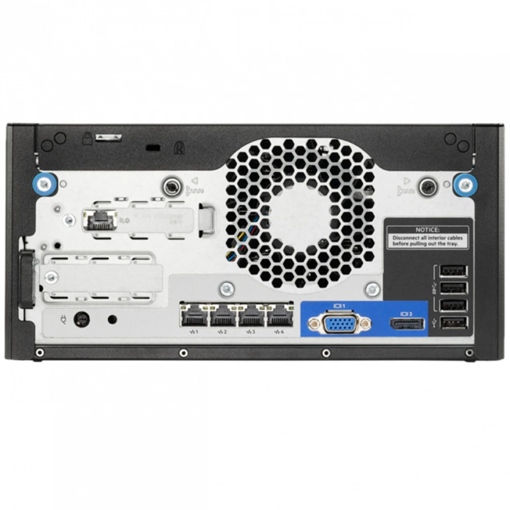 Сервер HPE ProLiant MicroServer Gen10 Plus v2 P54654-421 Ultra Microtower, Xeon E-2314, 2800 МГц, 4, 8, 1 x 16 ГБ, LFF 3.5", 4, 1x 1 ТБ