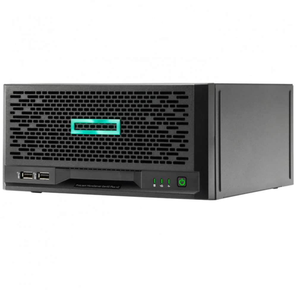 Сервер HPE ProLiant MicroServer Gen10 Plus v2 P54654-421 Ultra Microtower, Xeon E-2314, 2800 МГц, 4, 8, 1 x 16 ГБ, LFF 3.5", 4, 1x 1 ТБ