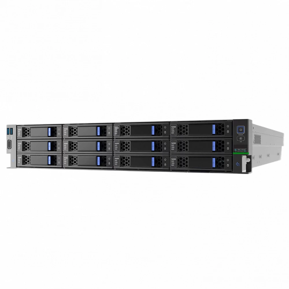 Сервер APEX R320-12/2U R320-12-6330 2U Rack, Xeon Gold 6330, 2000 МГц, 28, 42, 2 x 32 ГБ, SFF 2.5" + LFF 3.5"
