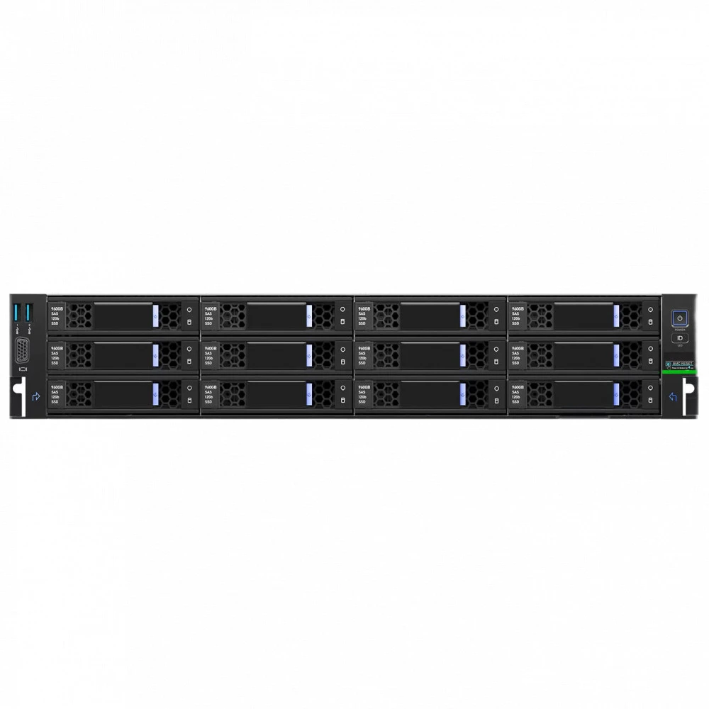 Сервер APEX R320-12/2U R320-12-6330 2U Rack, Xeon Gold 6330, 2000 МГц, 28, 42, 2 x 32 ГБ, SFF 2.5" + LFF 3.5"
