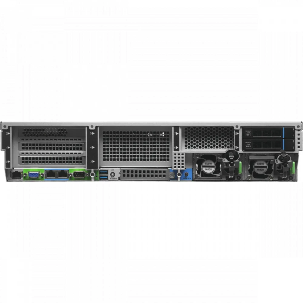 Сервер iRU Rock g2208d 2165823 2U Rack, Xeon Gold 6258R, 2700 МГц, 28, 38.5, 4 x 32 ГБ, SFF 2.5" + LFF 3.5", 10
