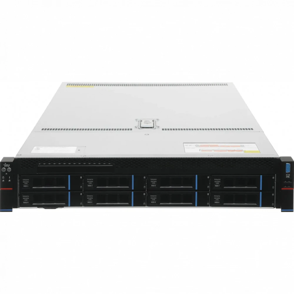 Сервер iRU Rock g2208d 2165823 2U Rack, Xeon Gold 6258R, 2700 МГц, 28, 38.5, 4 x 32 ГБ, SFF 2.5" + LFF 3.5", 10