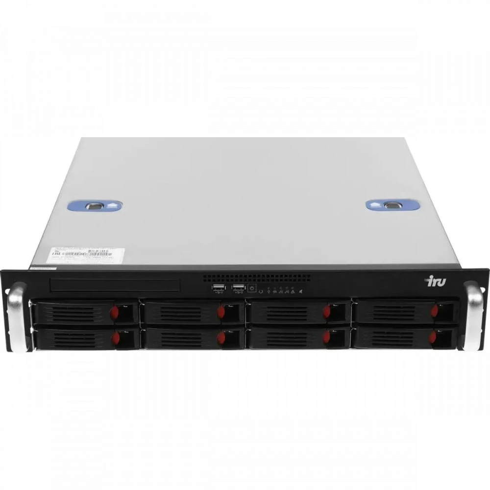 Сервер iRU Rock s2108e 2173471 2U Rack, Xeon Gold 6126, 2600 МГц, 12, 19.25, 1 x 16 ГБ, SFF 2.5" + LFF 3.5", 8