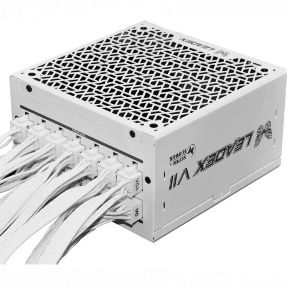 Серверный блок питания Super Flower Leadex VII Platinum PRO SF-1200F14XP White ATX, 1200 Вт