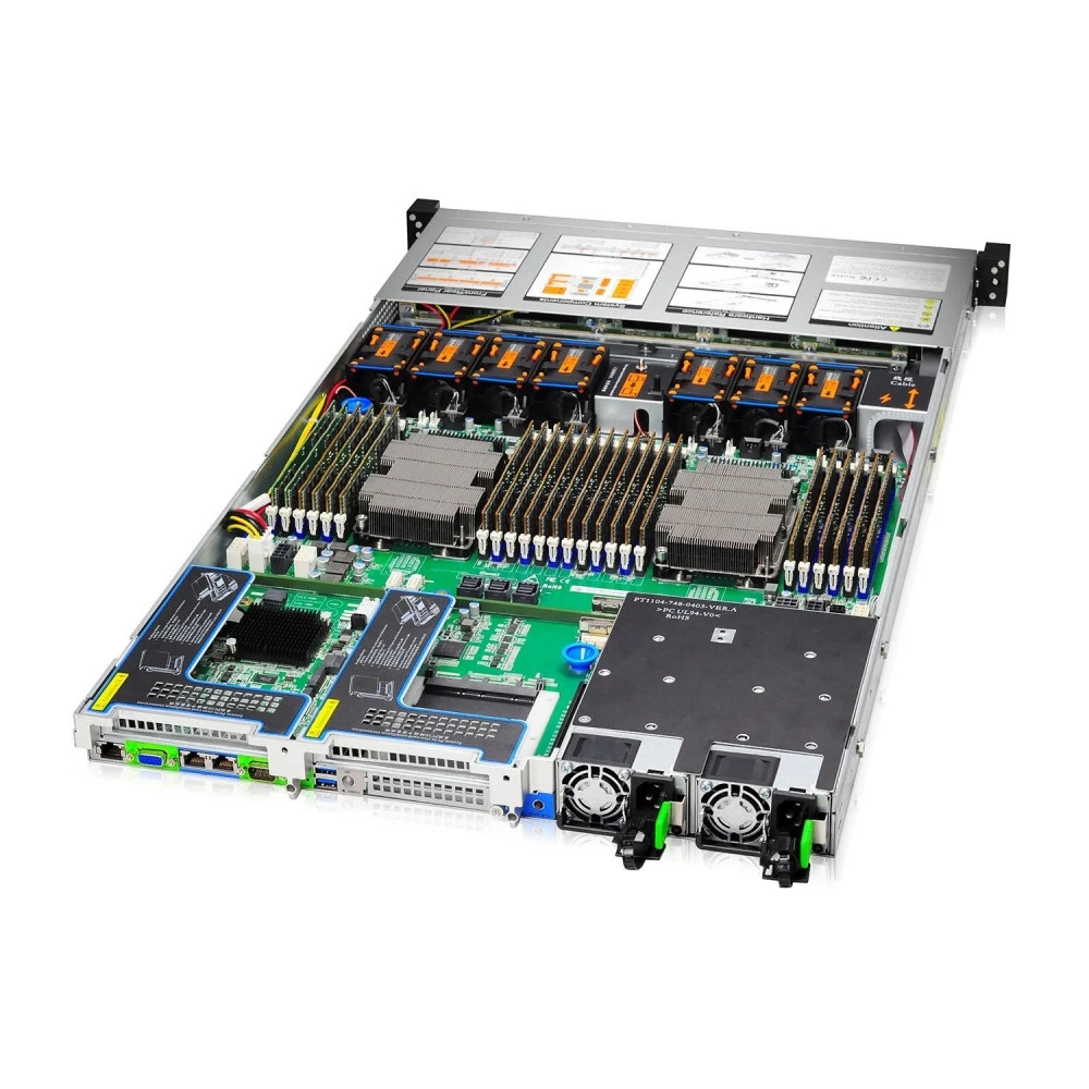 Сервер Gooxi SL101D04R6246 1U Rack, Xeon Gold 6246, 3300 МГц, 12, 24.75, 1 x 64 ГБ, SFF 2.5" + LFF 3.5", 4