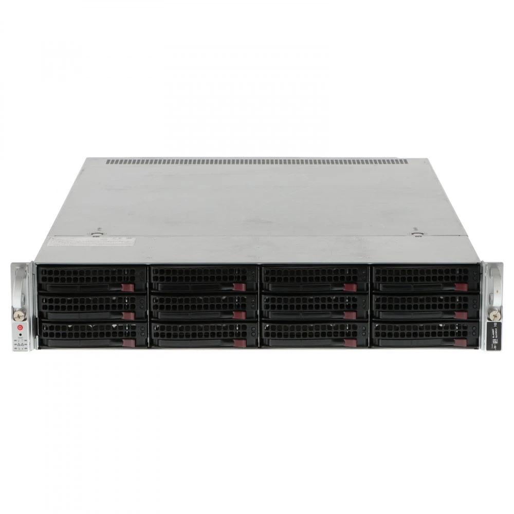 Сервер Gooxi RMC2108X12DPL-4309Y-002 2U Rack, Xeon Silver 4309Y, 2800 МГц, 8, 12, 2 x 32 ГБ, SFF 2.5" + LFF  3.5", 8