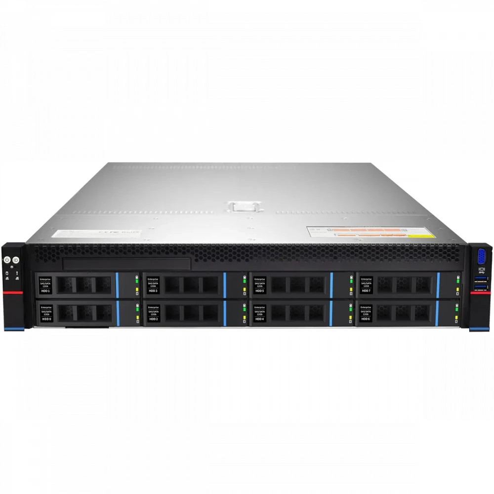 Сервер iRU Rock g2208p 2194627 2U Rack, Xeon Gold 6348, 2600 МГц, 28, 42, 2 x 64 ГБ, SFF 2.5" + LFF 3.5", 10, 2x 480 ГБ