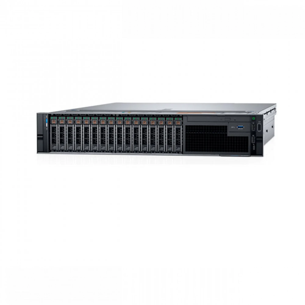 Сервер Dell PowerEdge R740XD 2U Rack, Xeon Silver 4210R, 2400 МГц, 10, 13.75, 2 x 32 ГБ, SFF 2.5" + LFF 3.5", 32