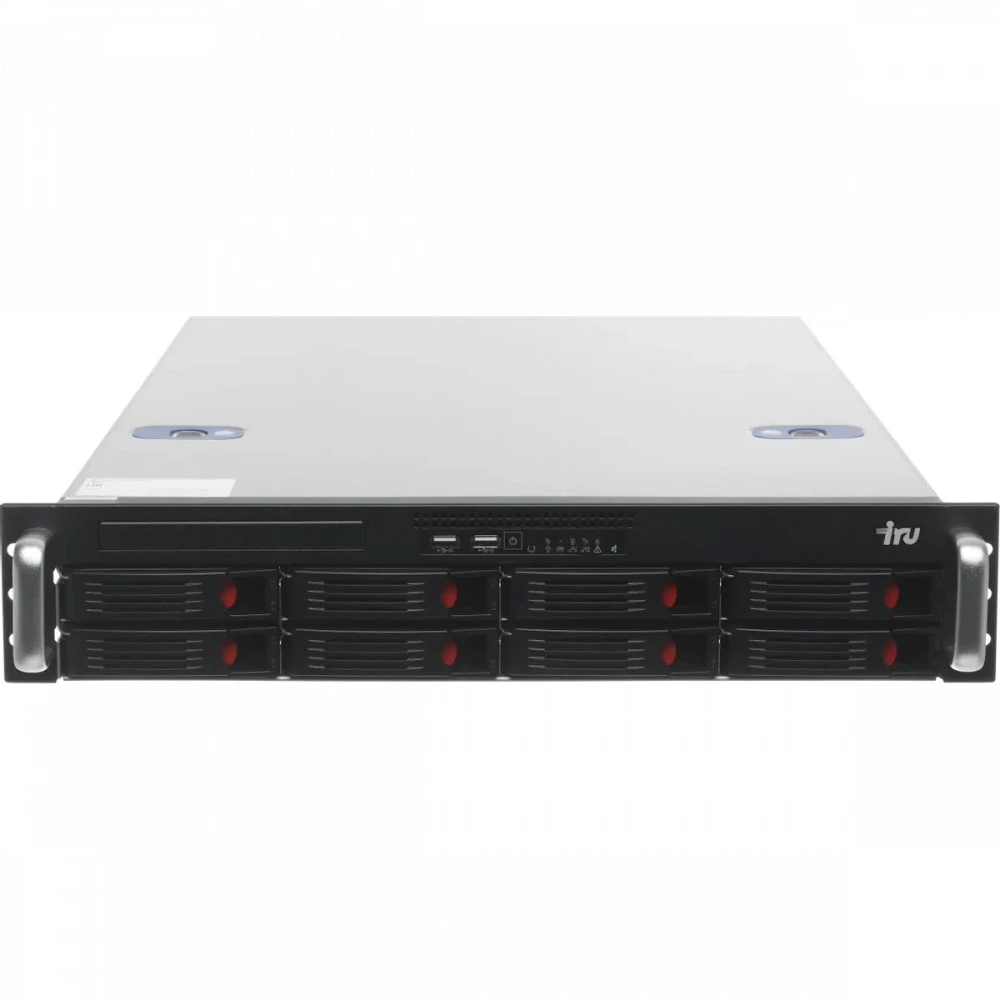 Сервер iRU Rock s2208ed 2185959 2U Rack, Intel Xeon Gold 5218R, 2100 МГц, 20, 27.5, 4 x 16 ГБ, SFF 2.5" + LFF 3.5", 8, 1x 500 ГБ