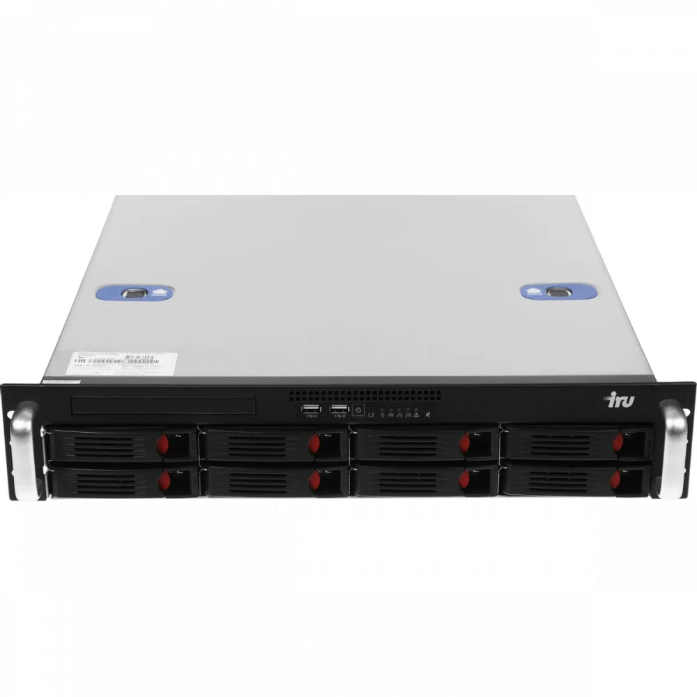 Сервер iRU Rock s2208e 2179754 2U Rack, Xeon Gold 5218R, 2100 МГц, 20, 27.5, 4 x 16 ГБ, SFF 2.5" + LFF 3.5", 9
