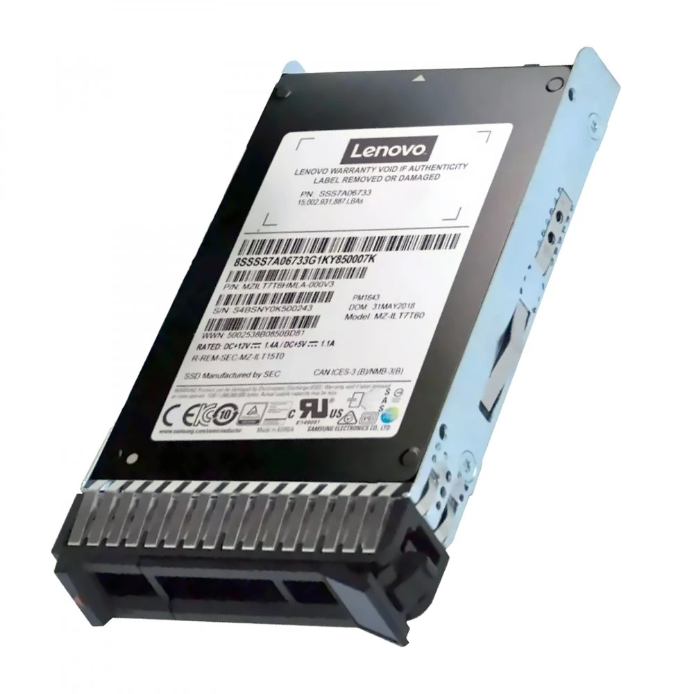 Серверный жесткий диск Lenovo 4XB7A90884 2,5 SFF, 480 ГБ, SATA