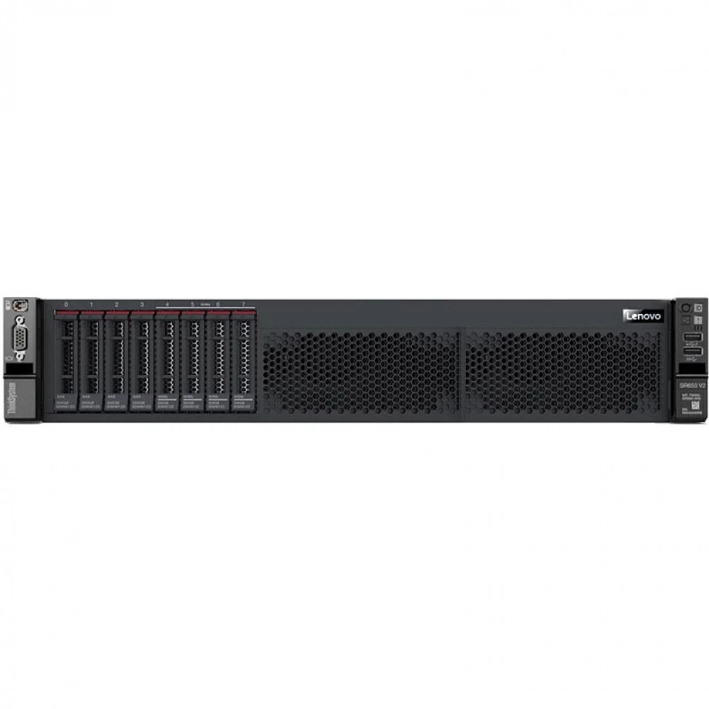 Сервер Lenovo ThinkSystem SR650 V2 7Z73A07ZEA 2U Rack, Xeon Silver 4314, 2400 МГц, 16, 24, 1 x 32 ГБ, SFF 2.5", 8