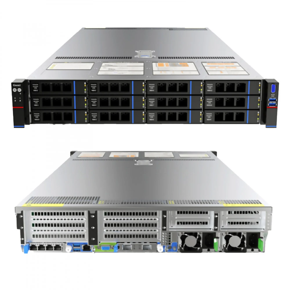 Серверная платформа Gooxi SR201-D08R-G2 0.96.002.1051 Rack (2U)