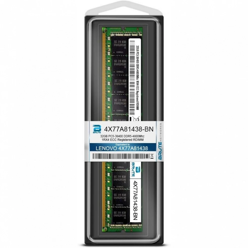 Серверная оперативная память ОЗУ Lenovo ThinkSystem 32GB TruDDR5 4X77A81438 32 ГБ, DDR5