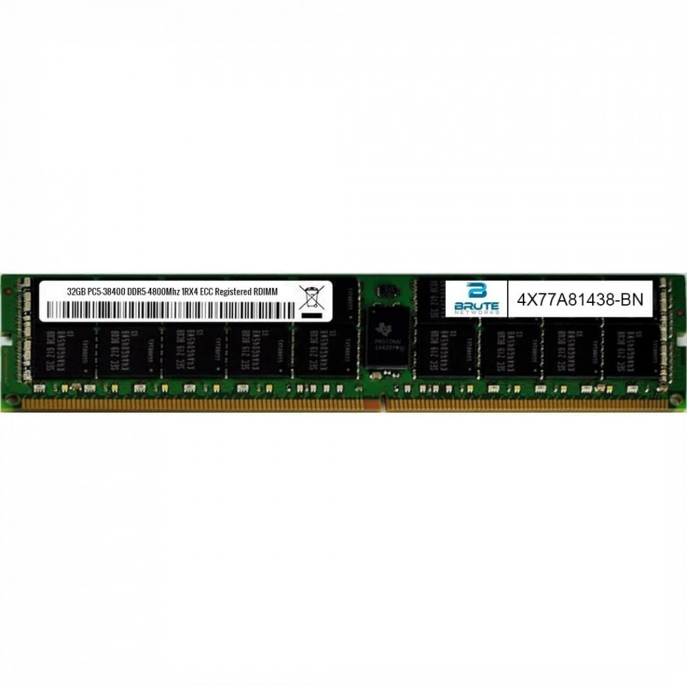 Серверная оперативная память ОЗУ Lenovo ThinkSystem 32GB TruDDR5 4X77A81438 32 ГБ, DDR5