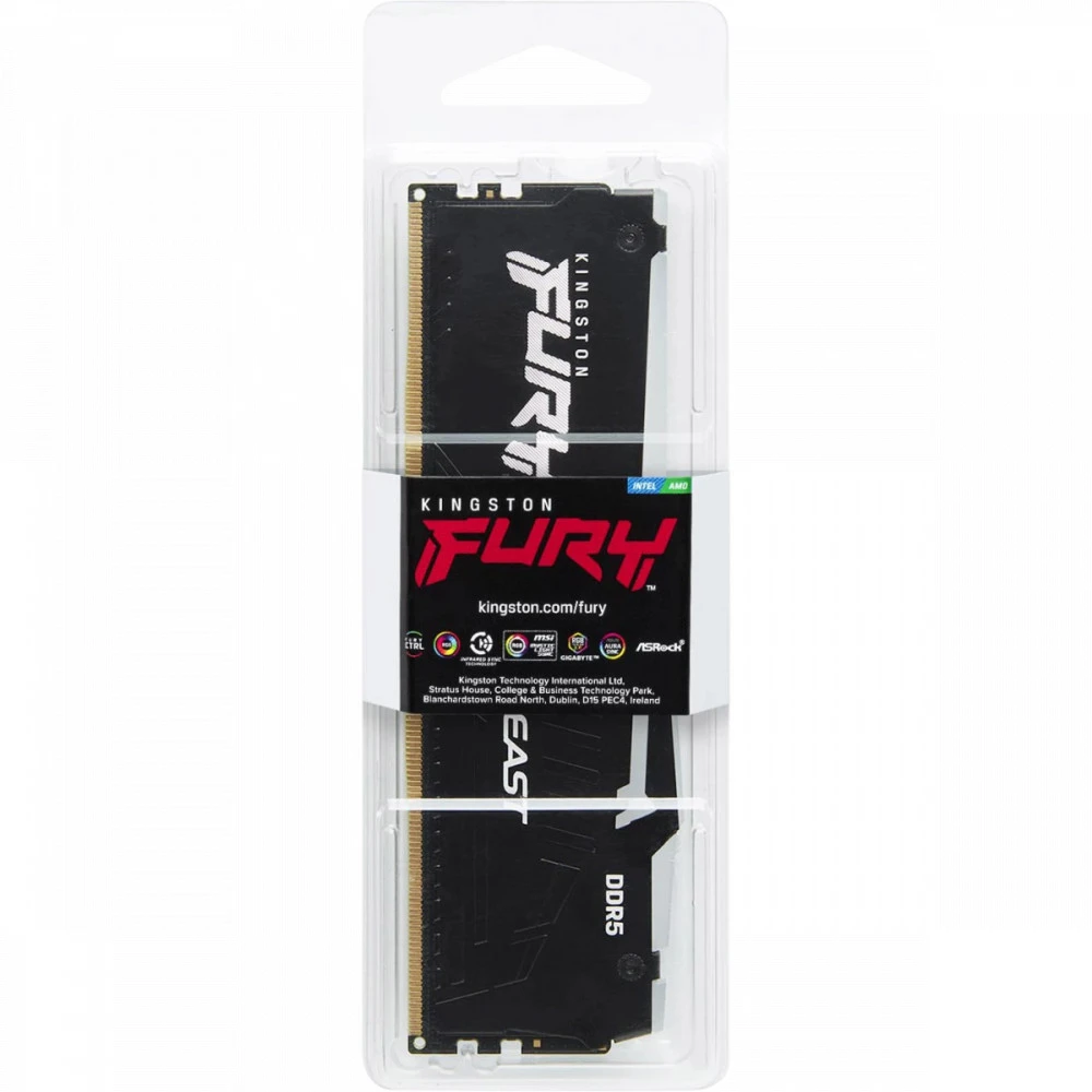 Серверная оперативная память ОЗУ Kingston Fury Beast RGB KF556C40BBA-64 64 ГБ, DDR5