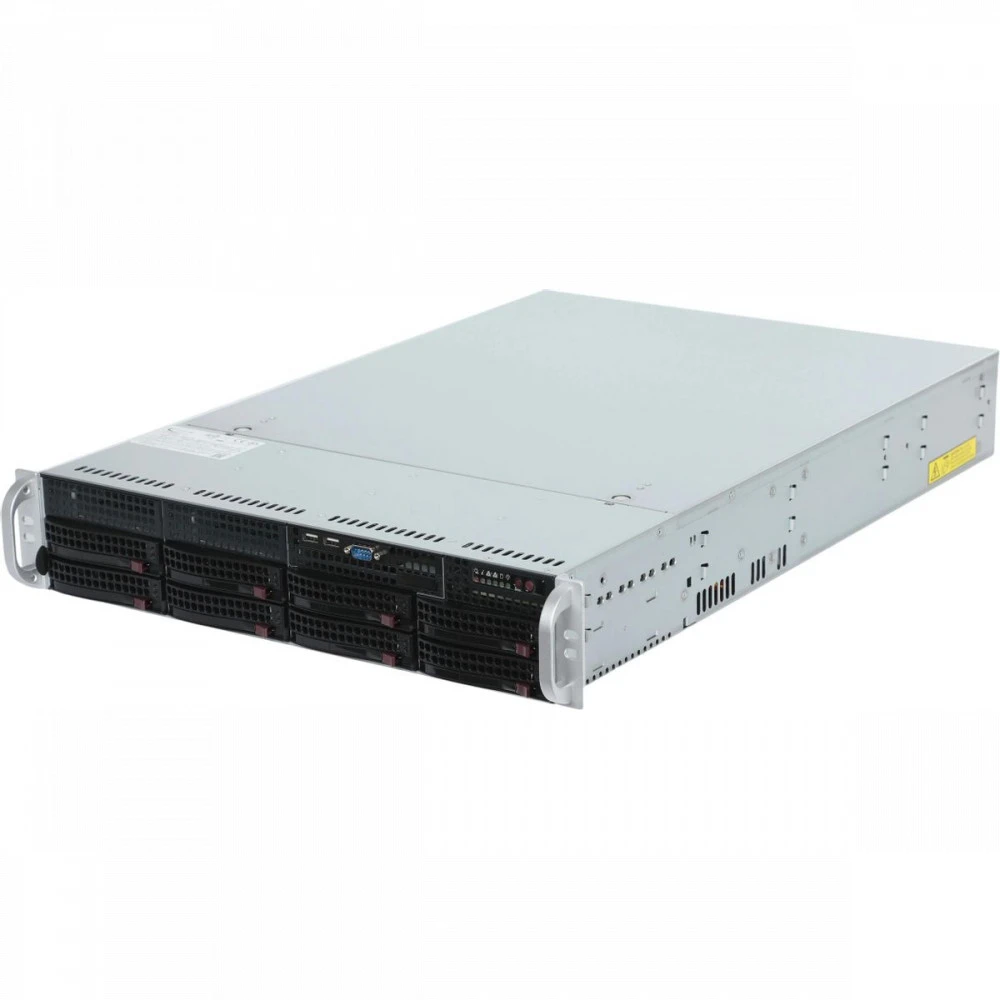 Сервер iRU Rock S2208P 2014583 2U Rack, Xeon Gold 5222, 3800 МГц, 4, 16.5, 4 x 32 ГБ, SFF 2.5" + LFF 3.5", 8, 1x 500 ГБ