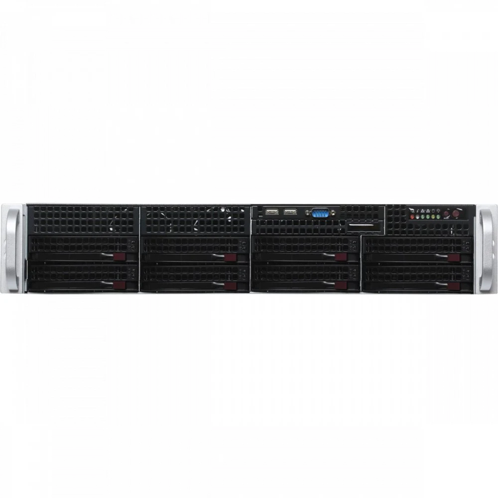 Сервер iRU Rock S2208P 2014583 2U Rack, Xeon Gold 5222, 3800 МГц, 4, 16.5, 4 x 32 ГБ, SFF 2.5" + LFF 3.5", 8, 1x 500 ГБ