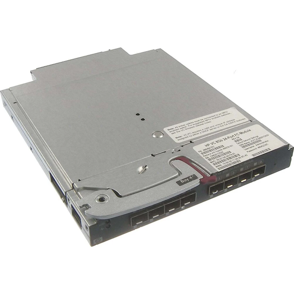 Аксессуар для сервера HPE VIRTUAL CONNECT 8GB 24-PORT FIBRE CHANNEL MODULE FOR C-CLASS BLADESYSTEM 466539-001