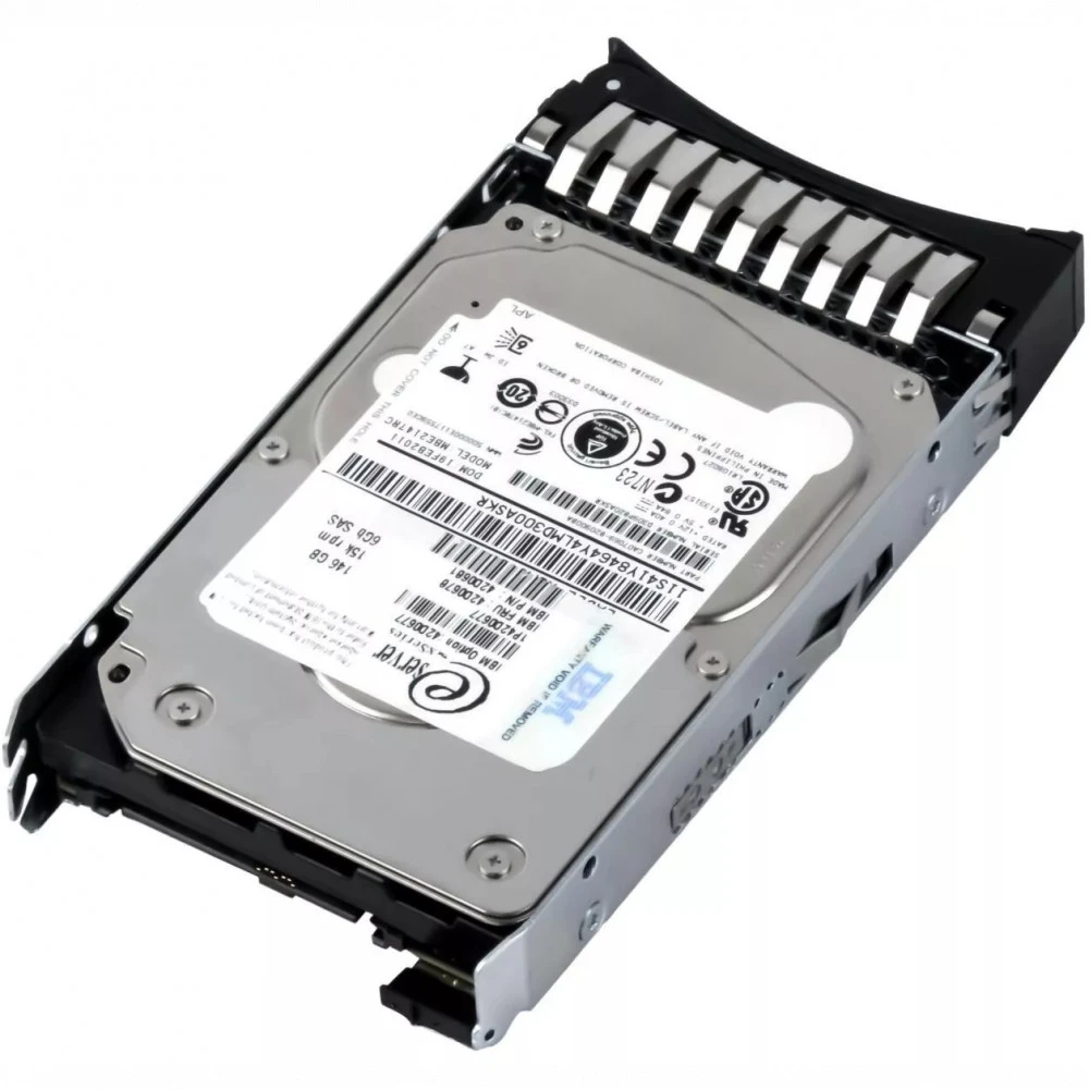 Серверный жесткий диск IBM 146GB 15K SAS 2.5 HDD 42D0678 2,5 SFF, 146 ГБ, SAS