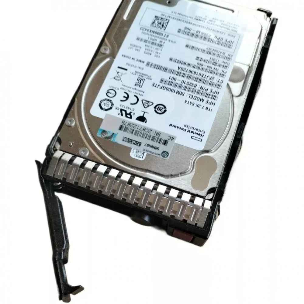 Серверный жесткий диск HPE 1TB SATA 6G 7.2K SFF 655710-B21 2,5 SFF, 1 ТБ, SATA
