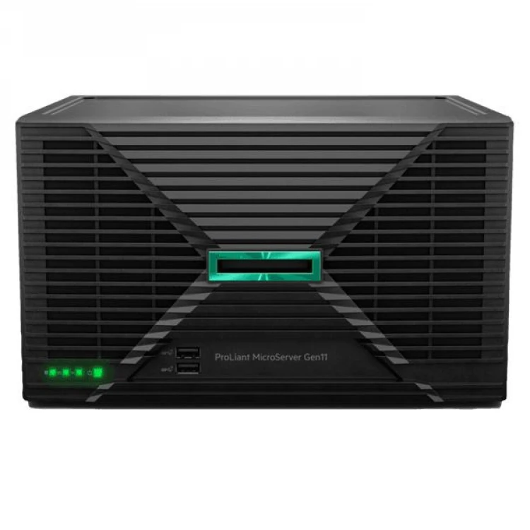 Сервер HPE MicroServer Gen11 P68820-421 Ultra Microtower, Xeon E-2414, 2600 МГц, 4, 12, 1 x 16 ГБ, LFF 3.5", 4