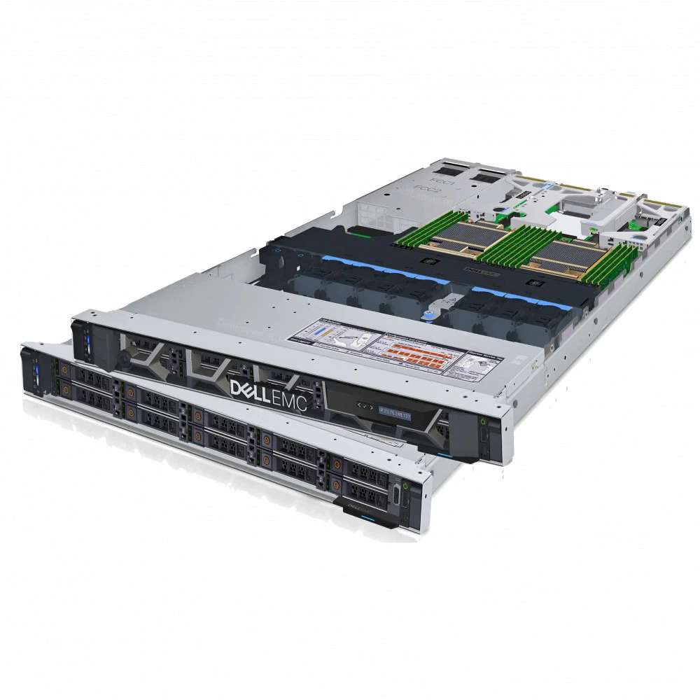 Сервер Dell R660XS 210-BFUZ/EMEA_PER660XS1SPL Xeon Silver 4410Y, 2000 МГц, 12, 30, 1 x 16 ГБ, SFF 2.5", 8, 1x 480 ГБ