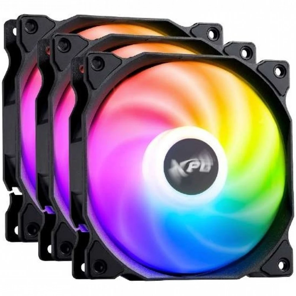 Система охлаждения ADATA VENTO 120 ARGB PWM Black VENTO120ARGBPWM3C-BKCWW Для системного блока