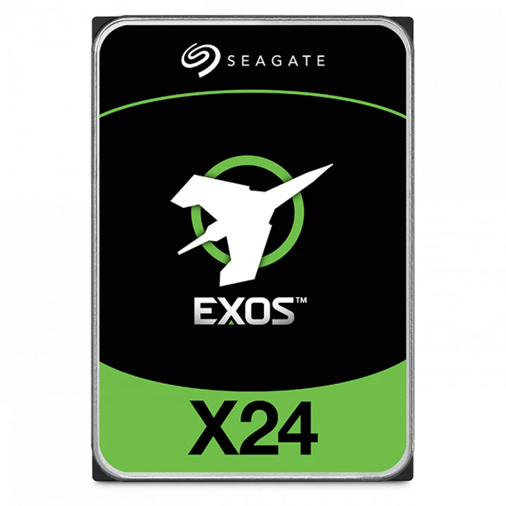 Серверный жесткий диск Seagate HDD Server Exos X24 512E/4KN ST24000NM007H 3,5 LFF, 24 ТБ, SAS