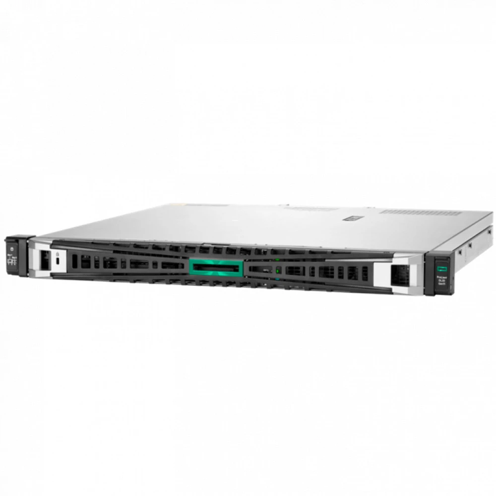 Сервер HPE ProLiant DL20 Gen11 P65395-421 1U Rack, Xeon E-2414, 2600 МГц, 4, 12, 1 x 16 ГБ, SFF 2.5", 4