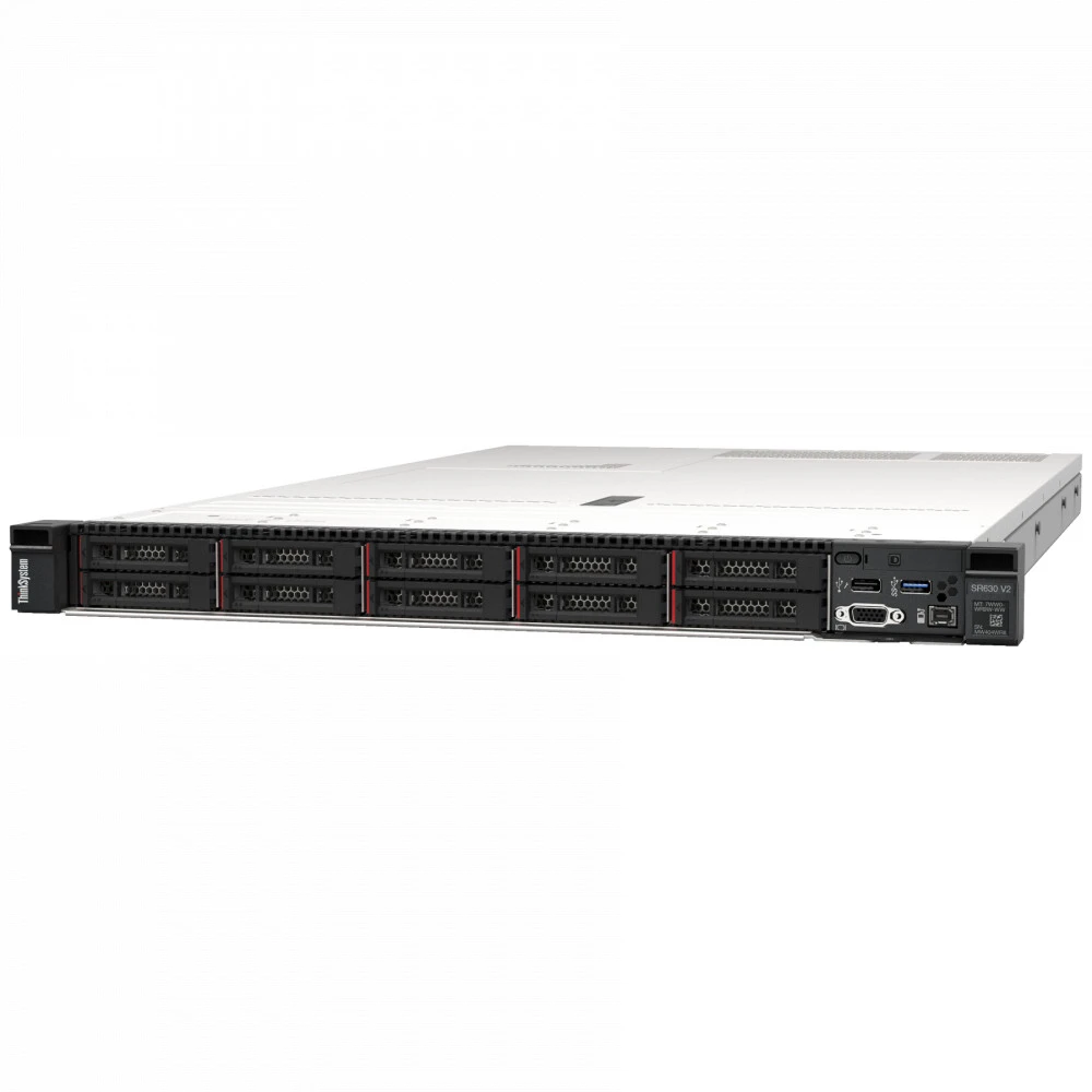 Сервер Lenovo ThinkSystem SR630 V2 7Z71CTO1WW/6_3 1U Rack, Xeon Silver 4310, 2100 МГц, 12, 18, 1 x 32 ГБ, SFF 2.5", 10