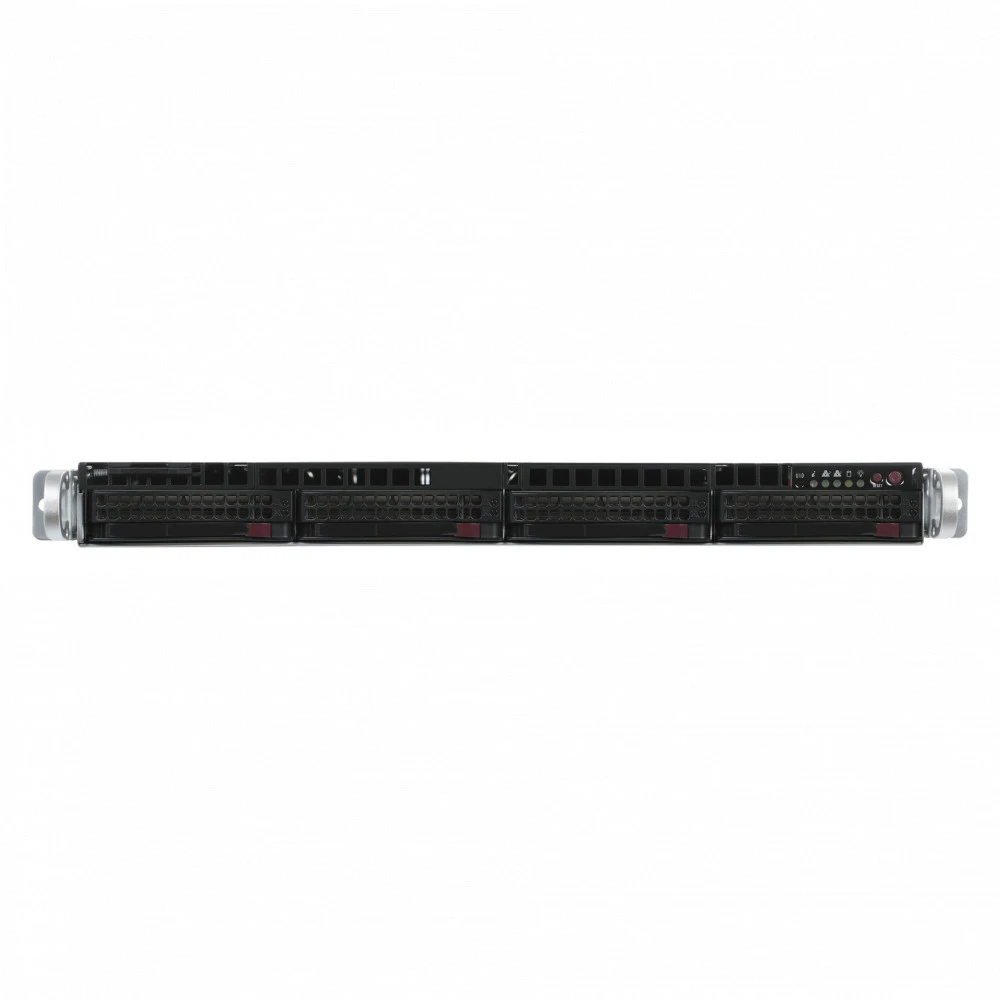 Сервер iRU Rock S1204P 2073107 1U Rack, Xeon Gold 6240R, 2400 МГц, 24, 35.75, 4 x 32 ГБ, LFF 3.5", 4