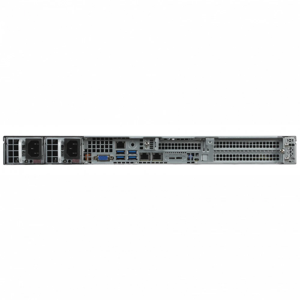Сервер iRU Rock S1204P 2073107 1U Rack, Xeon Gold 6240R, 2400 МГц, 24, 35.75, 4 x 32 ГБ, LFF 3.5", 4