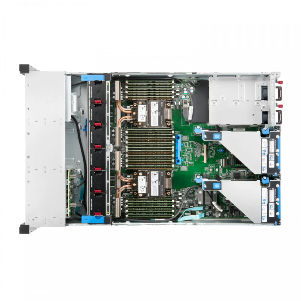Сервер HPE ProLiant DL380 Gen10 Plus P77170-425 2U Rack, Xeon Silver 4309Y, 2800 МГц, 8, 12, 2 x 32 ГБ, SFF 2.5", 8, 2x 480 ГБ