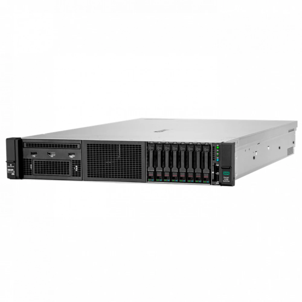 Сервер HPE ProLiant DL380 Gen10 Plus P77170-425 2U Rack, Xeon Silver 4309Y, 2800 МГц, 8, 12, 2 x 32 ГБ, SFF 2.5", 8, 2x 480 ГБ