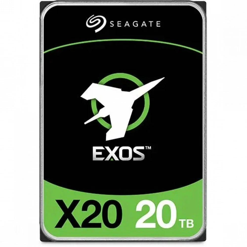 Серверный жесткий диск Seagate Exos X20 ST20000NM002C-FR 3,5 LFF, 20 ТБ, SATA
