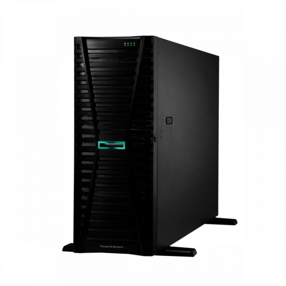 Сервер HPE ML350 Gen11 P70196-421 Tower, Xeon Silver 4514Y, 2000 МГц, 16, 30, 1 x 32 ГБ, SFF 2.5" + LFF 3.5", 8