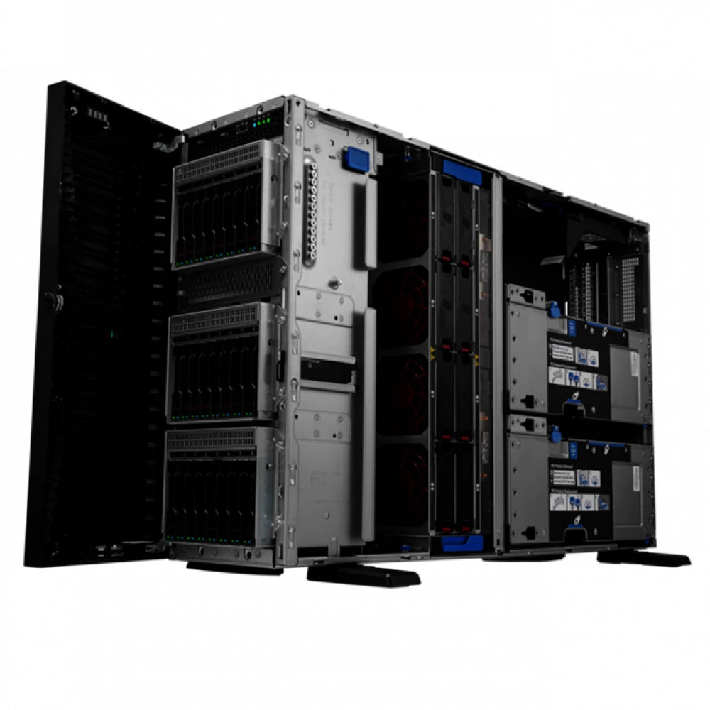 Сервер HPE ML350 Gen11 P70196-421 Tower, Xeon Silver 4514Y, 2000 МГц, 16, 30, 1 x 32 ГБ, SFF 2.5" + LFF 3.5", 8