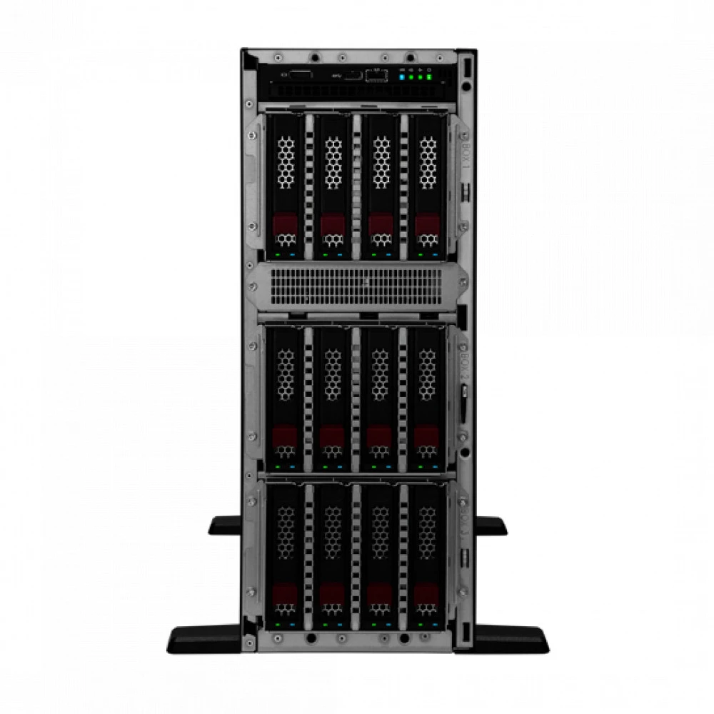 Сервер HPE ML350 Gen11 P70196-421 Tower, Xeon Silver 4514Y, 2000 МГц, 16, 30, 1 x 32 ГБ, SFF 2.5" + LFF 3.5", 8