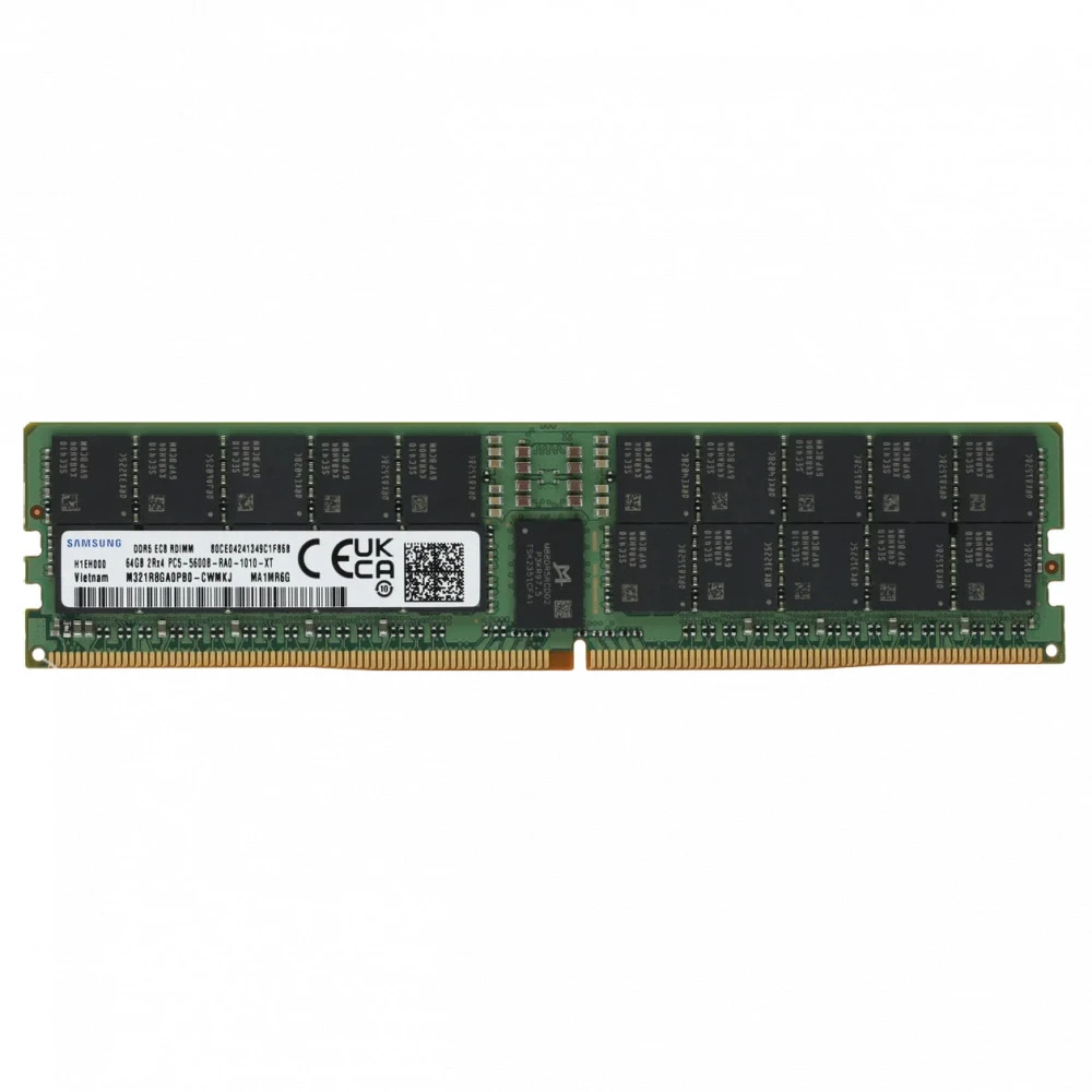 Серверная оперативная память ОЗУ Samsung M321R8GA0PB0-CWMXJ 64 ГБ, DDR5