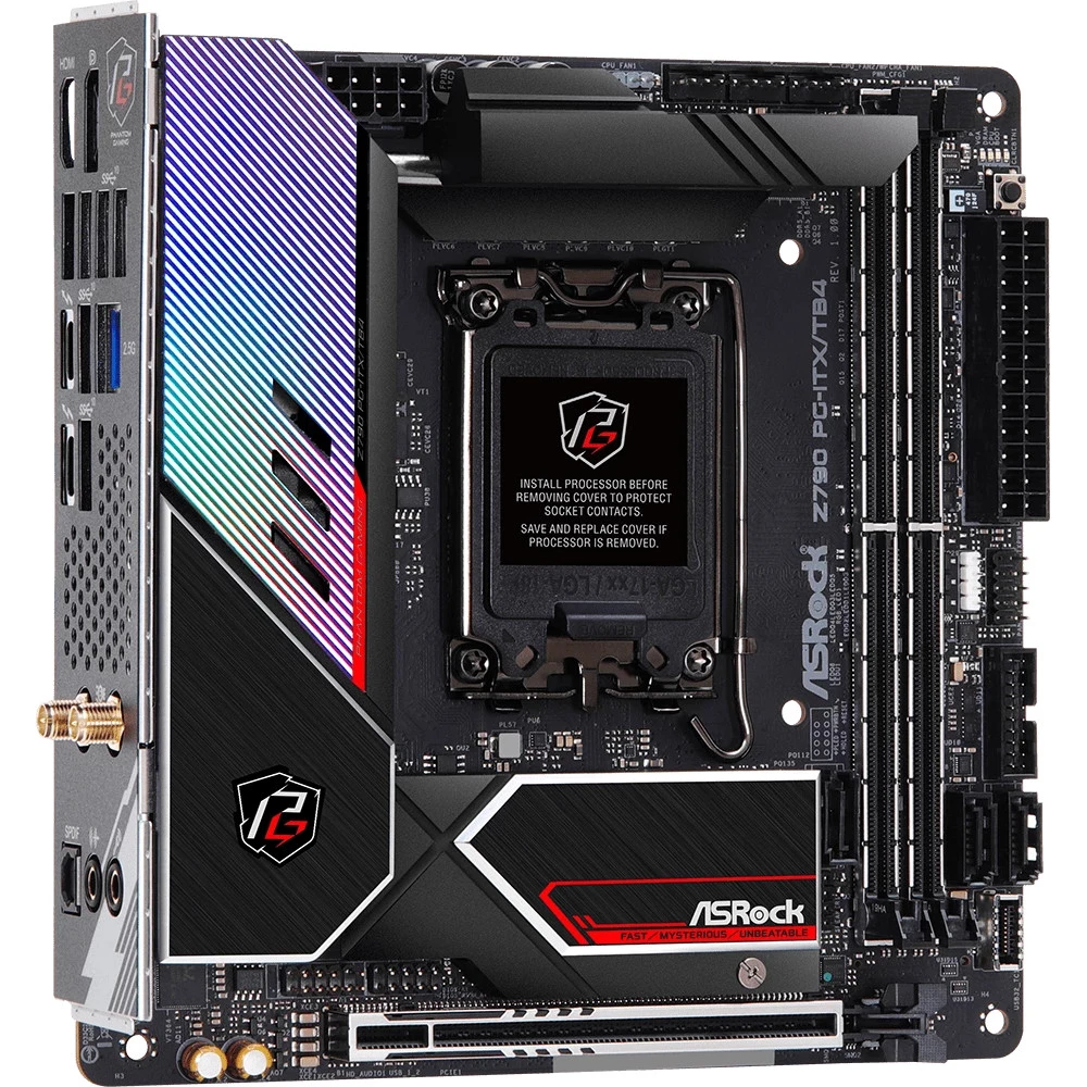 Материнская плата ASRock Z790 PG-ITX/TB4 DDR5 Mini-ITX, LGA 1700