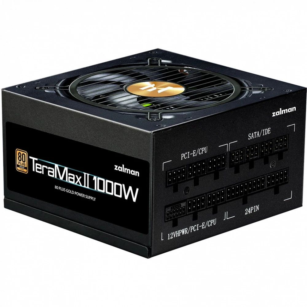 Блок питания Zalman TeraMax II 1000W ZM1000-TMX2 Black 1000 Вт, 80+ Gold