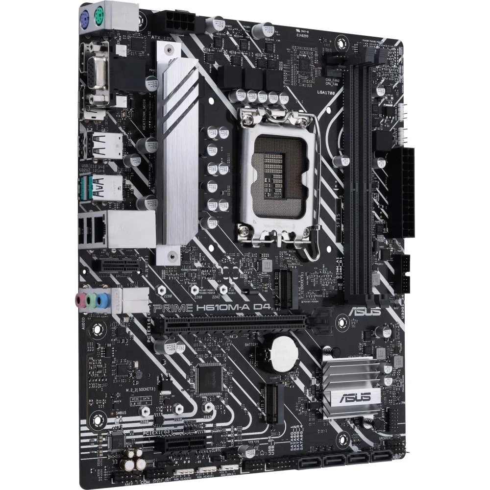 Материнская плата Asus PRIME H610M-A D4-CSM DDR4 Micro-ATX, LGA 1700
