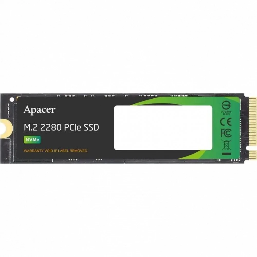 Жесткий диск Apacer AS2280P4U AP1TBAS2280P4U SSD (твердотельные), 1 ТБ, M.2, PCIe
