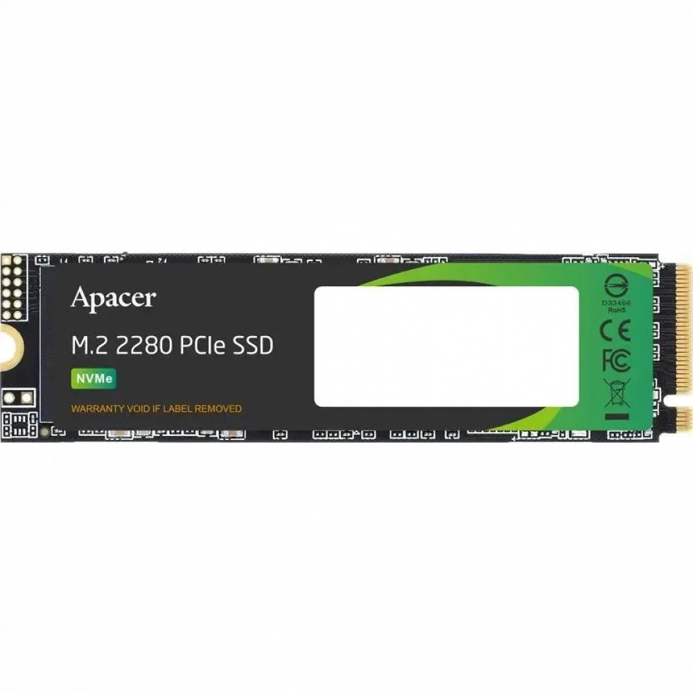 Жесткий диск Apacer AP2TBAS2280P4X SSD (твердотельные), 2 ТБ, M.2, PCIe