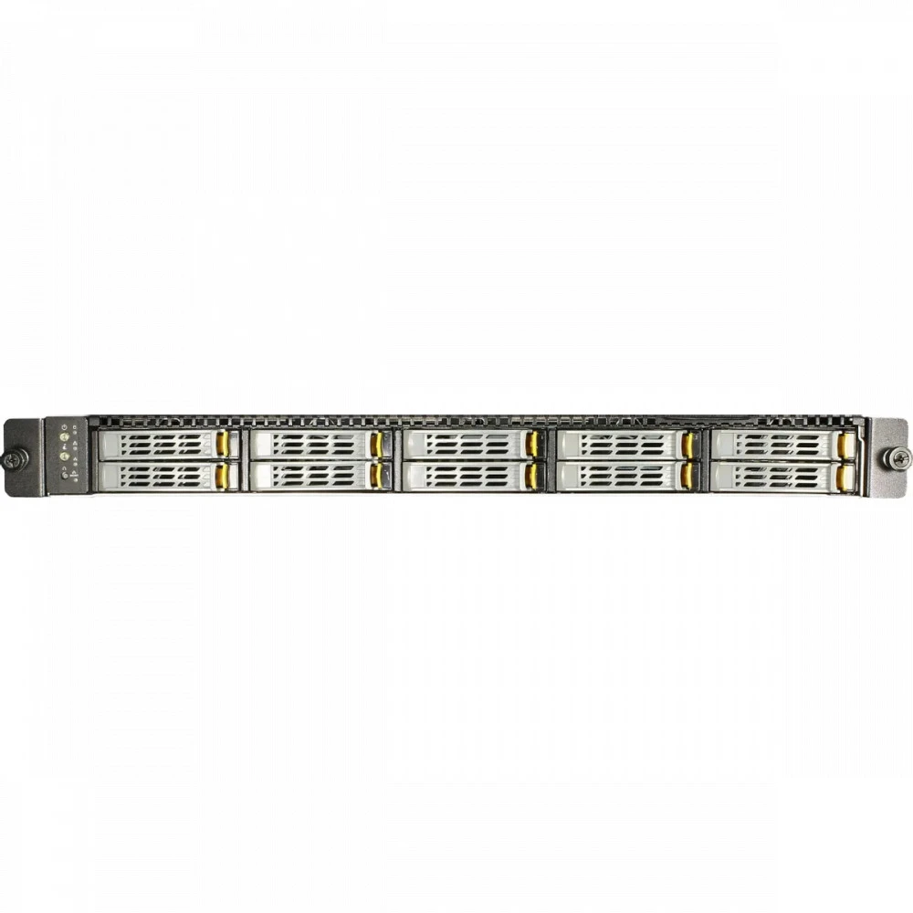 Сервер Yadro X2-105 Y04X21051U01A_8FB155 (4P/1G) 1U Rack, Xeon Silver 4214R, 2400 МГц, 12, 16.5, 2 x 32 ГБ, SFF 2.5" + LFF 3.5", 10, 2x 240