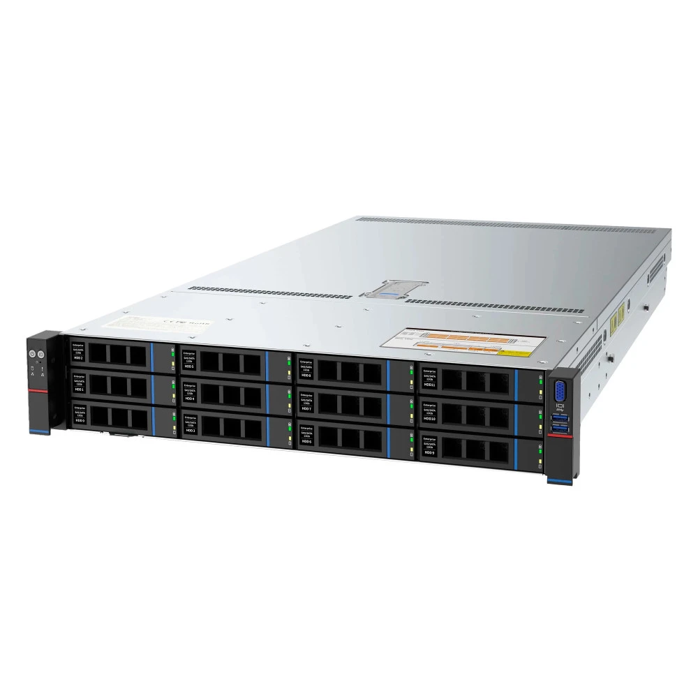 Сервер iRU Rock G2212AG4 2089958 2U Rack, EPYC 9554, 3100 МГц, 64, 256, 8 x 64 ГБ, SFF 2.5" + LFF 3.5", 14