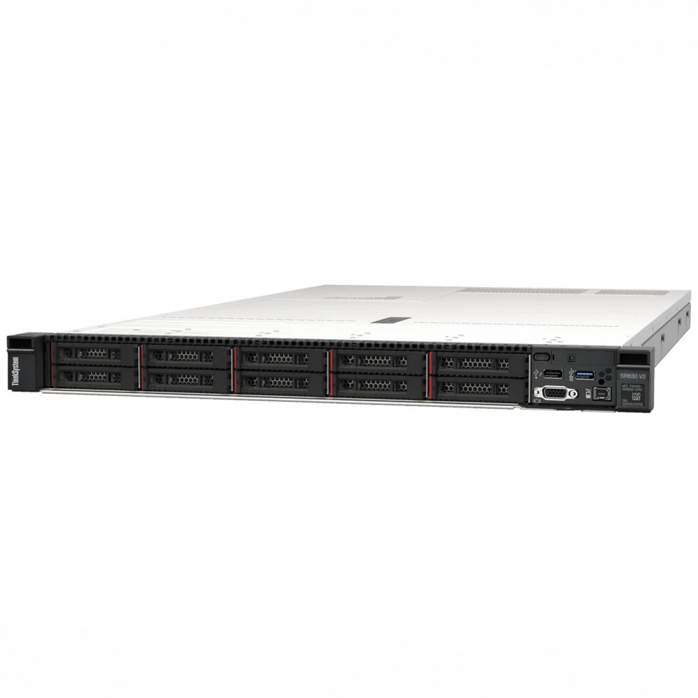 Сервер Lenovo ThinkSystem SR630 V2 7Z71A08EEA 1U Rack, Xeon Silver 4314, 2400 МГц, 16, 24, 1 x 32 ГБ, SFF 2.5", 8