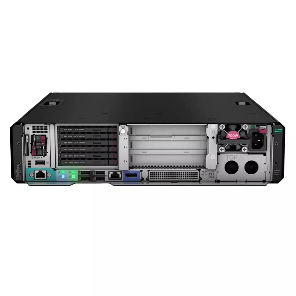 Сервер HPE DL145 Gen11 P79815-425 2U Rack, EPYC 8124P, 2450 МГц, 16, 64, 2 x 32 ГБ, SFF 2.5", 6, 2x 480 ГБ