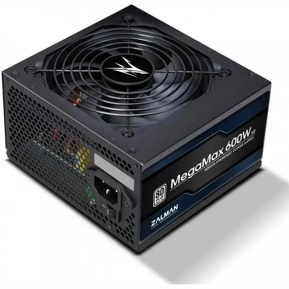 Блок питания Zalman MegaMax 600W (ZM600-TXIIV2) ZM600-TXIIv2 600 Вт, 80+